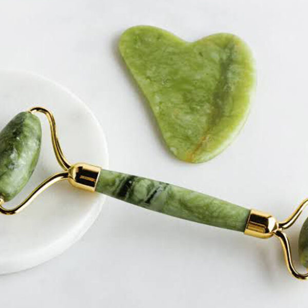 jade roller and gua sha