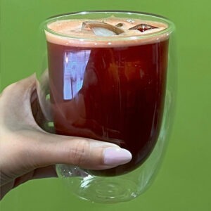 Seasonal juiced fruit.